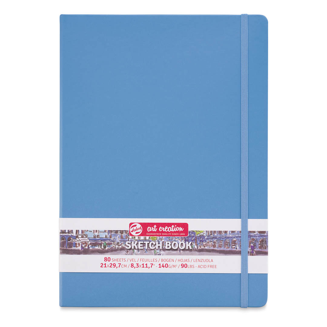 Open in modal - Talens Art Creations Sketchbook - Lake Blue, 11.7" x 8.3"