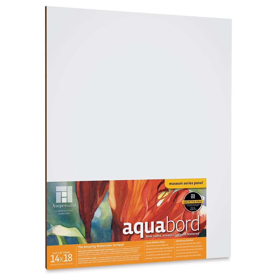 Open in modal - Ampersand Aquabord Panel - 14" x 18", 1/8" Flat