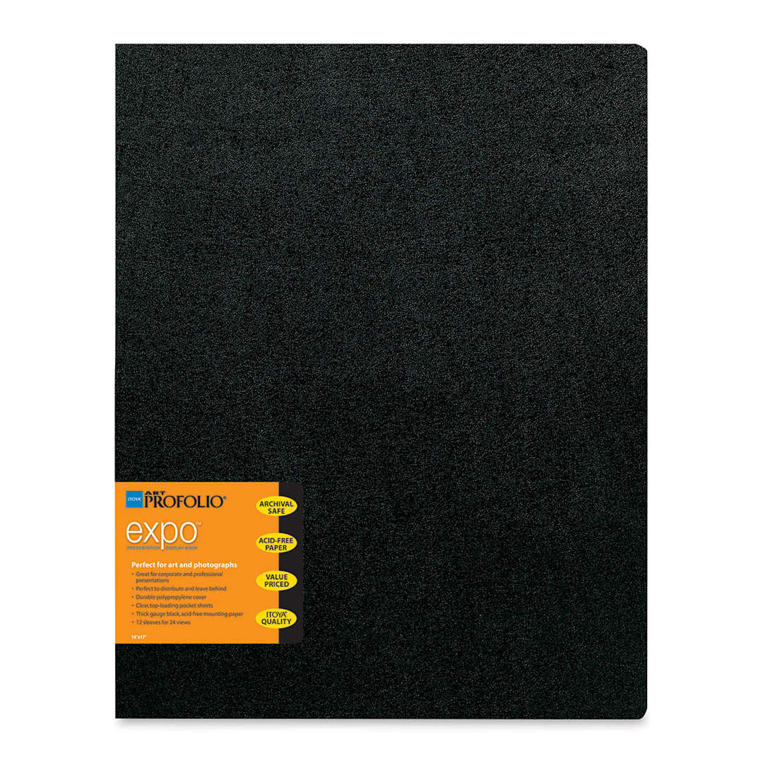 Open in modal - Itoya Art Profolio Expo - 14" x 17", Black, Portrait