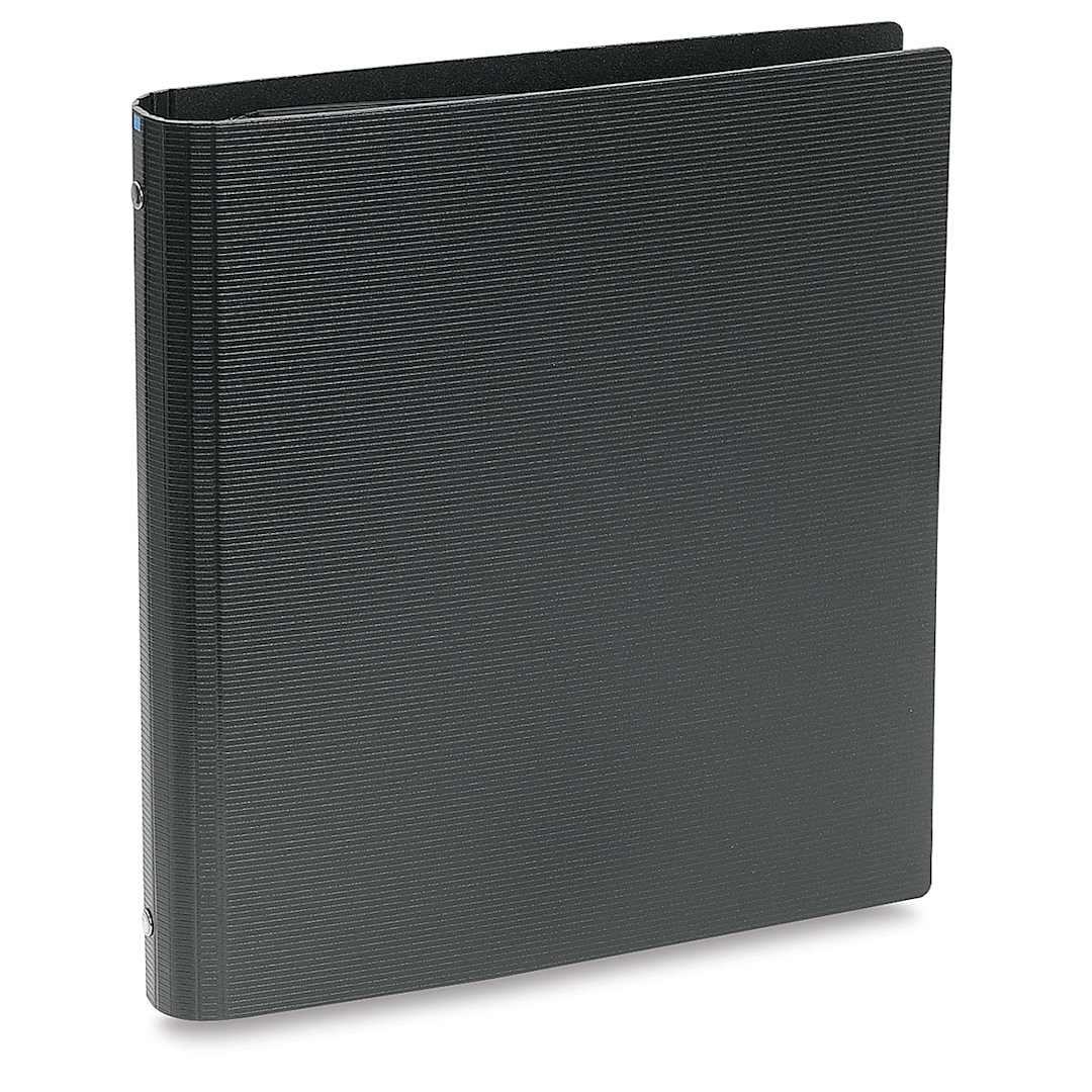 Open in modal - Itoya Art Profolio Multi-Ring Refillable Binder - Shown closed and standing upright