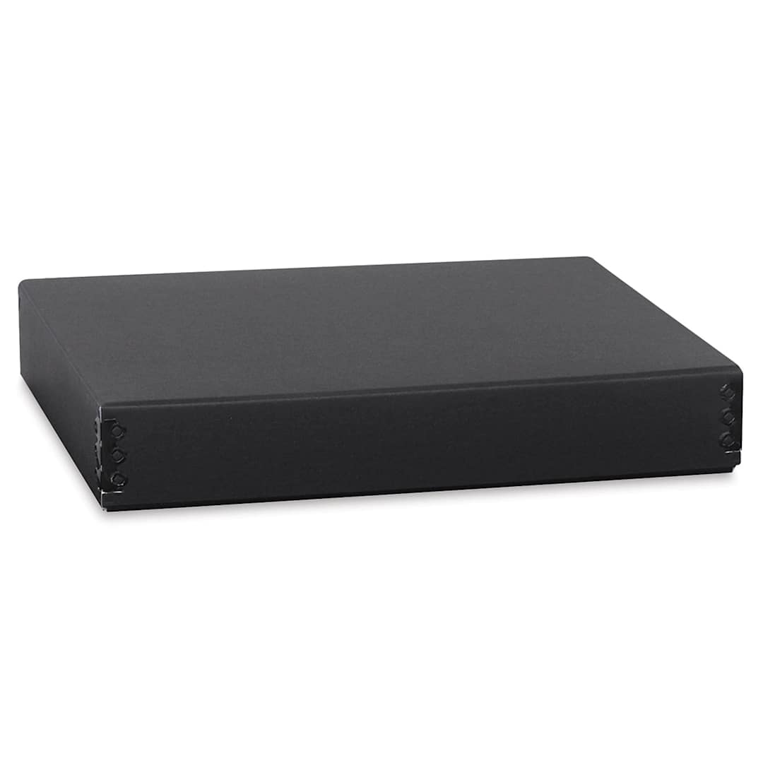 Open in modal - Lineco Museum Storage Box - 11" x 14" x 1.5", Black