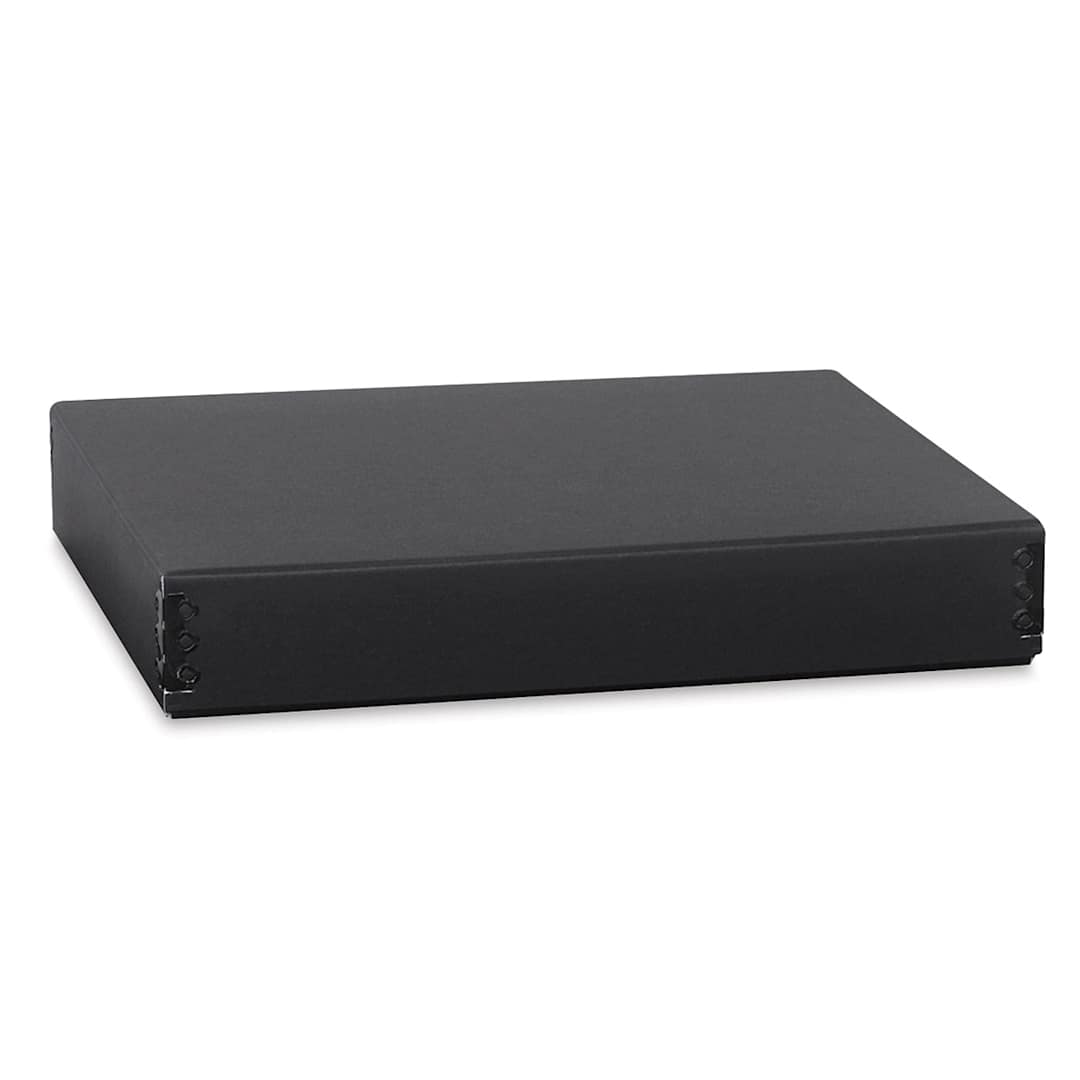 Open in modal - Lineco Museum Storage Box - 9" x 12" x 1.5", Black