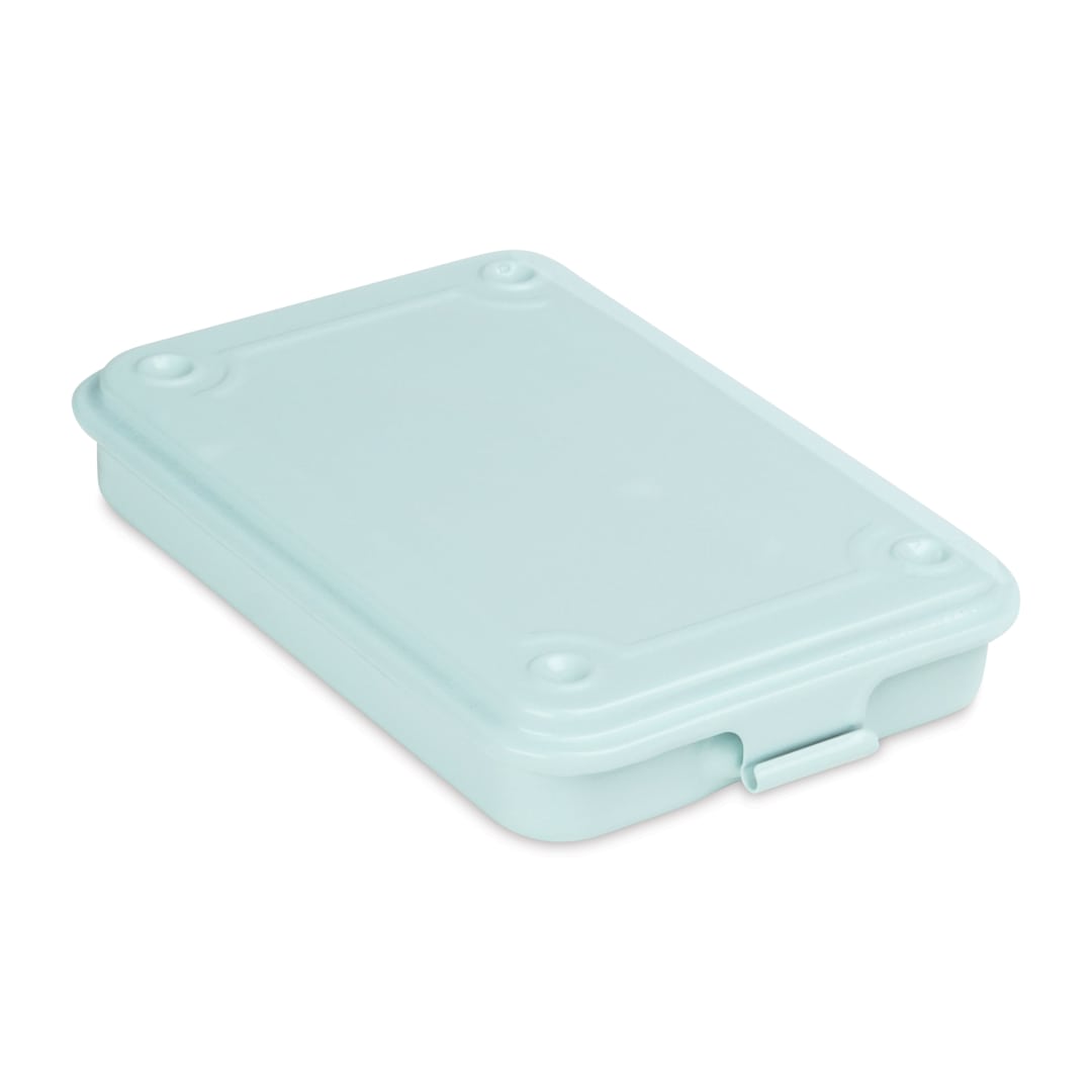 Open in modal - Toyo Stackable Storage Box T-152 - Glacier, 6" x 4.13" x 1.14"
