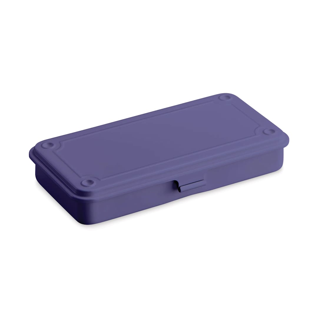 Open in modal - Toyo Stackable Storage Box T-192 - Lilac, 8" x 4" x 1.14"