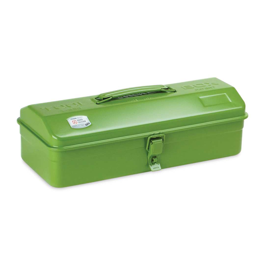 Open in modal - Toyo Camber-Top Y-350 Toolbox - Japanese Tea Green, 14" x 5.9" x 4.3"