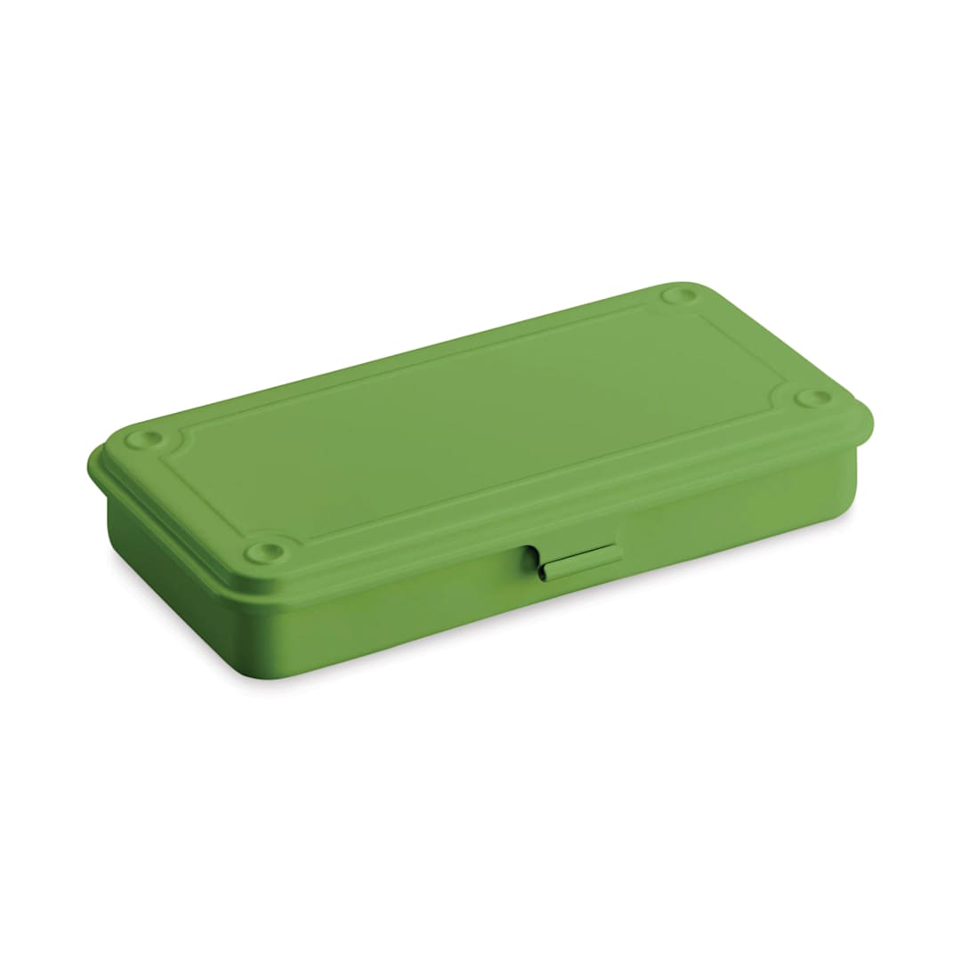 Open in modal - Toyo Stackable Storage Box T-192 - Japanese Tea Green, 8" x 4" x 1.14"