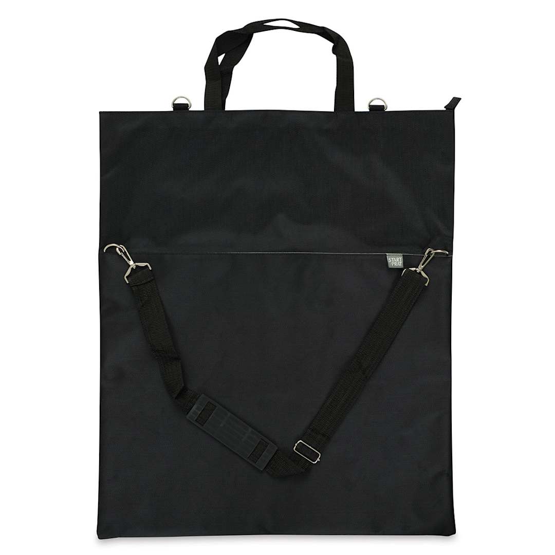 Open in modal - Prat Dual-Size Portfolio - Upright with shoulder strap in front
