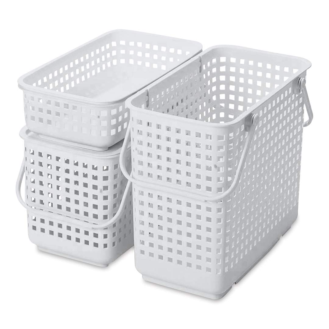 Open in modal - Like-It Modular Storage Baskets - small and medium stack to the same height as the large.