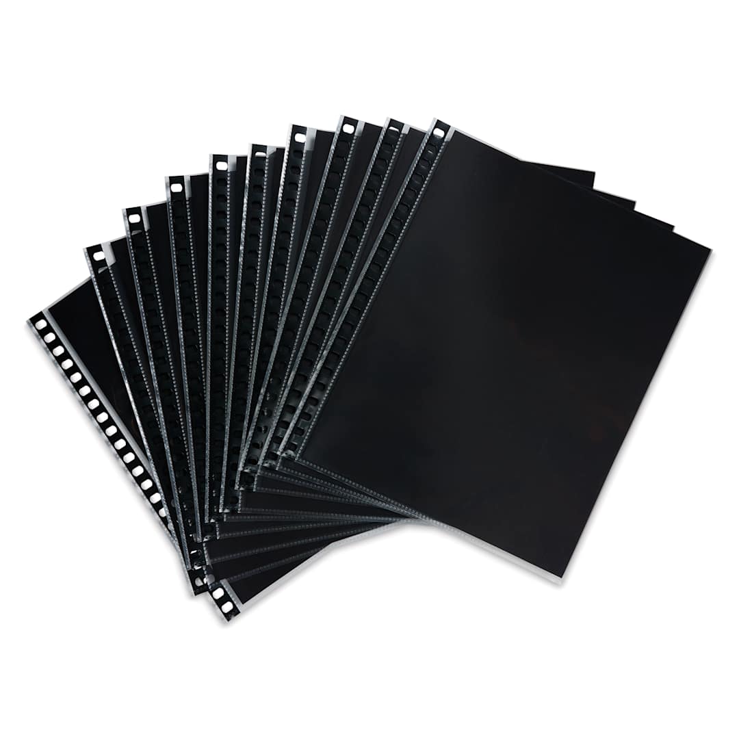 Open in modal - Prat Archival Refill Page Pack - 8 1/2" x 11", Top-Loading, Portrait, Pkg of 10