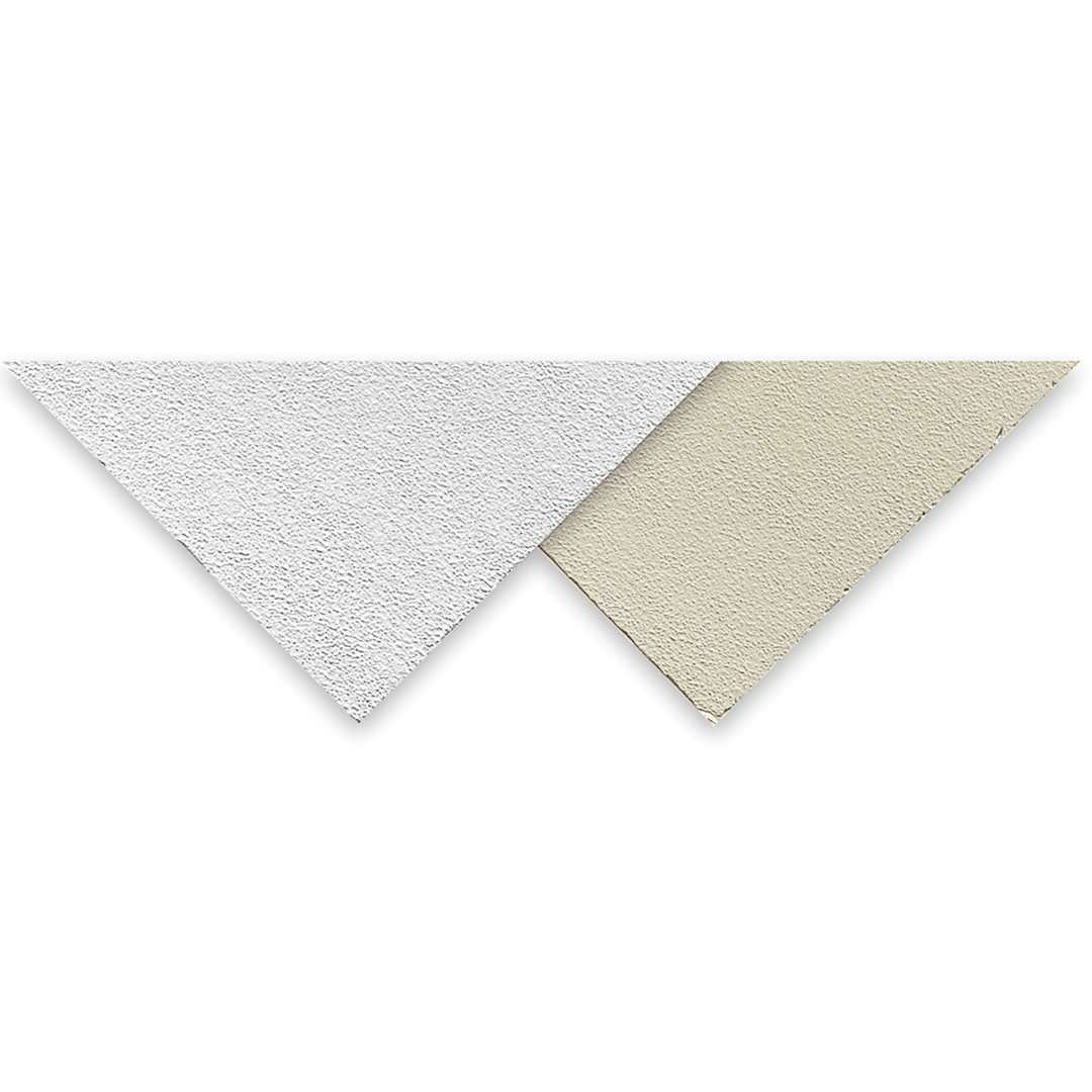 Open in modal - Crescent Berkeley No. 34 Double-Sided Pebble Embossed Matboard - White/Cream, 28" x 44"