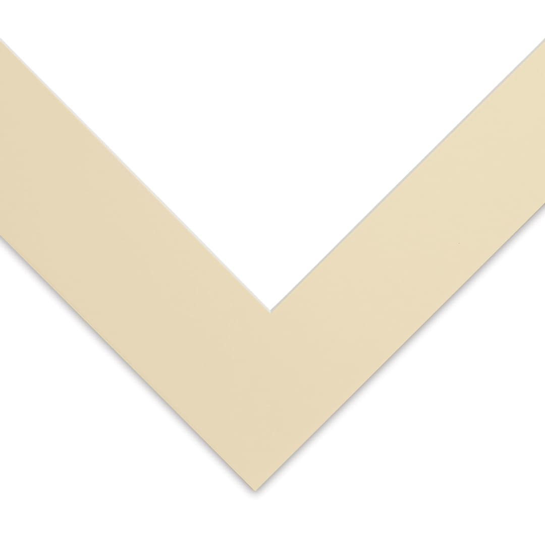 Open in modal - Blick Pre-Cut Mat - Cream, 16" x 20" (10-1/2" x 13-1/2" Opening)