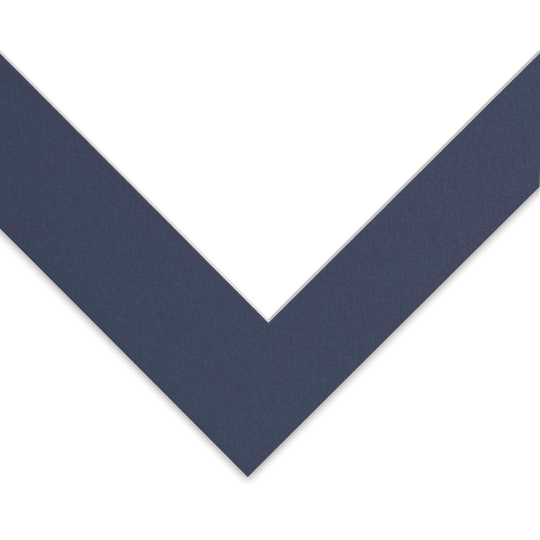 Open in modal - Blick Pre-Cut Mat - Newport Blue, 12" x 16" (8-1/2" x 11-1/2" Opening)