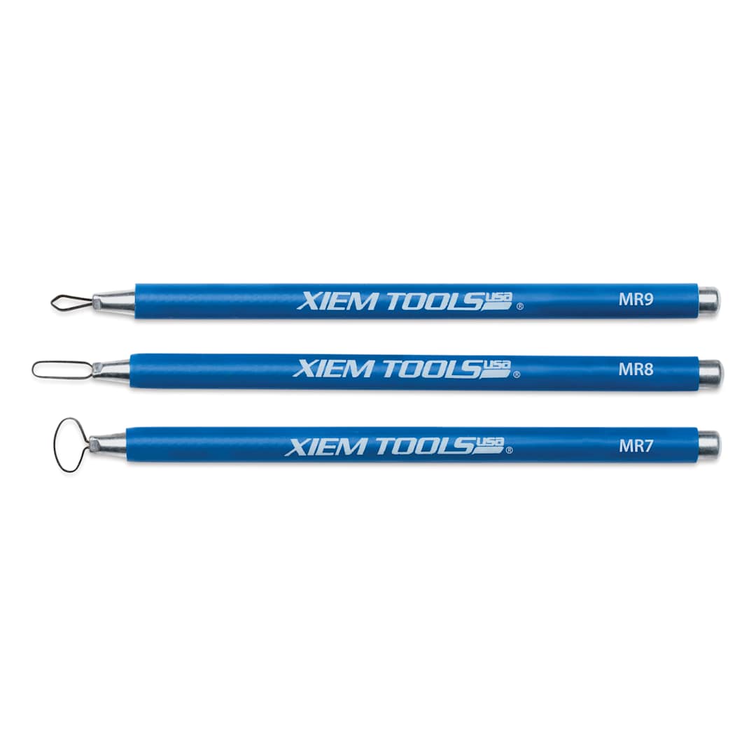 Open in modal - Xiem Tools Mini Ribbon Sculpting Tools - Set of 3, Set C