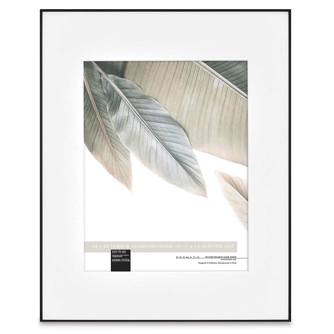 Open in modal - MCS Framatic Fineline II Frame - Black, 16" x 20"