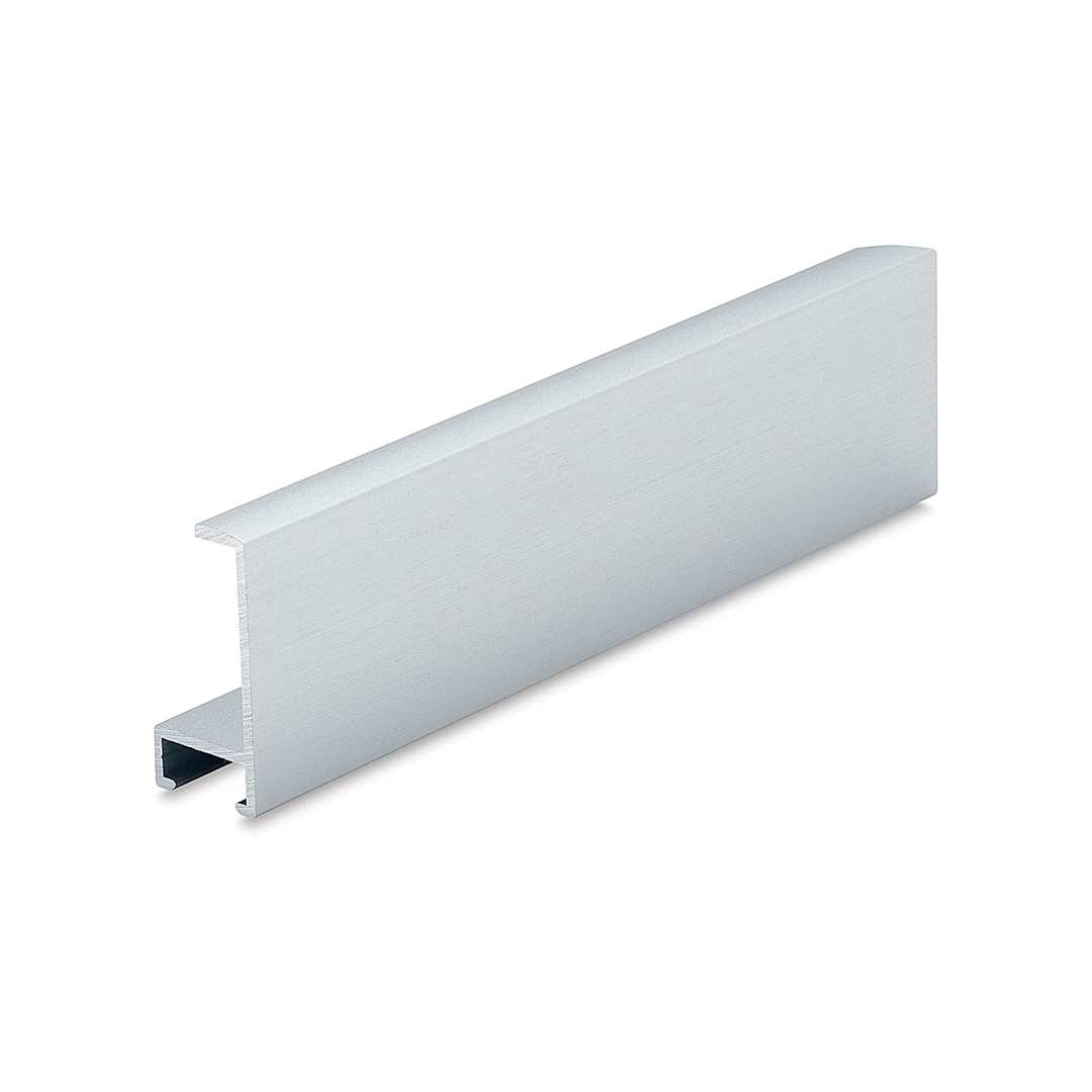 Open in modal - Nielsen Metal Frame Section Style 22 - 6" x 1", Frosted Silver