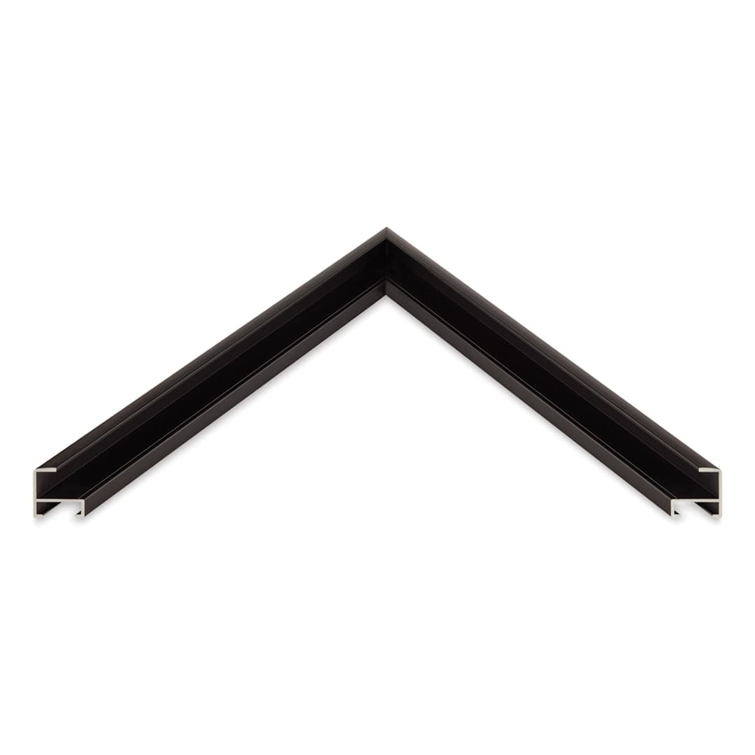 Open in modal - Nielsen Bainbridge Metal Frame Kits - Two black pieces fitted together