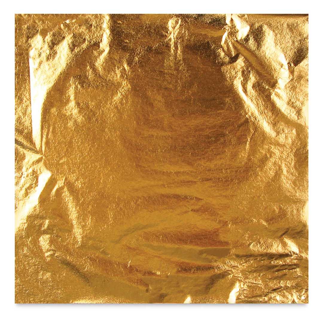 Open in modal - Mona Lisa 23 Karat Gold Leaf - Single gold leaf sheet shown