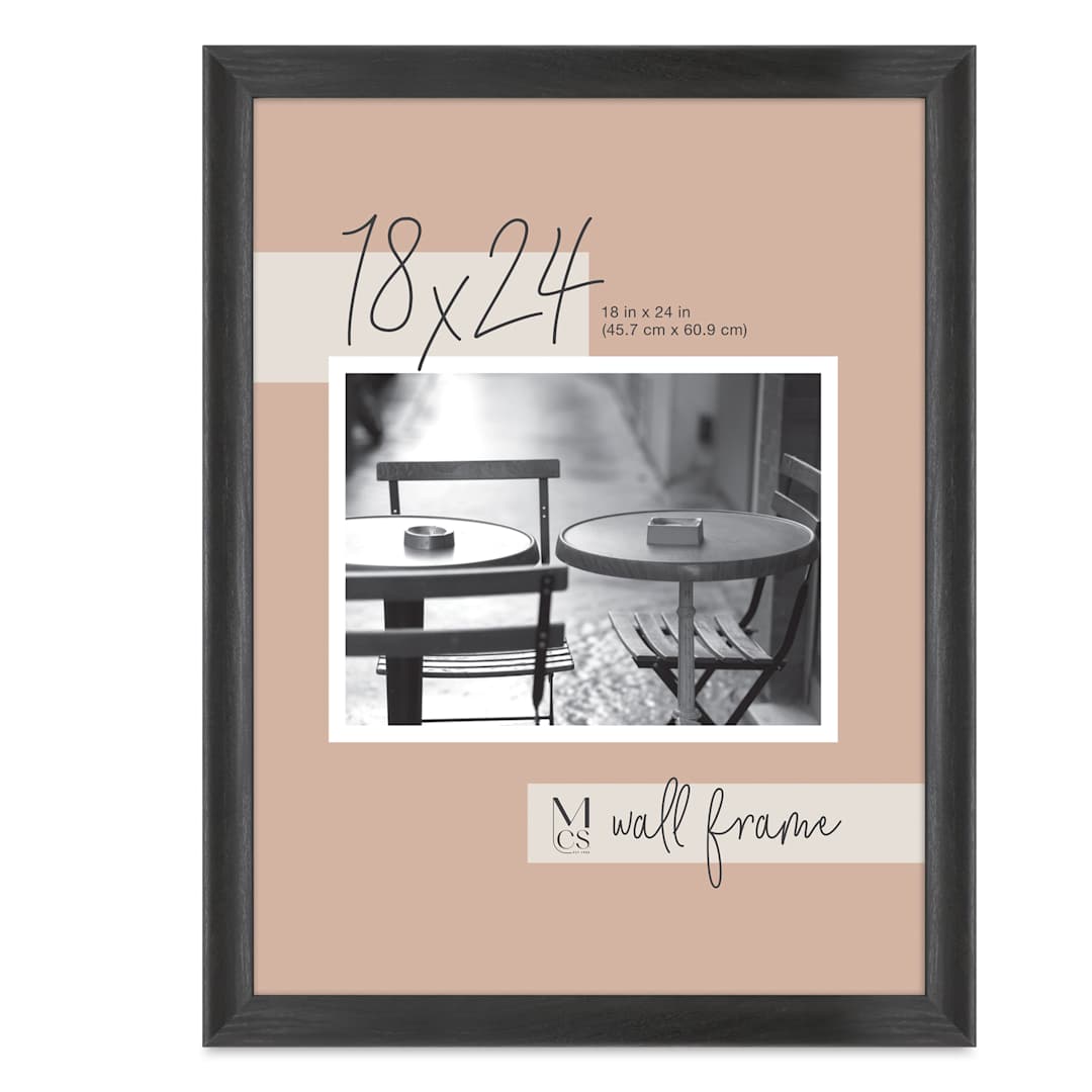Open in modal - MCS Classic Edge Frame - 18" x 24", Black