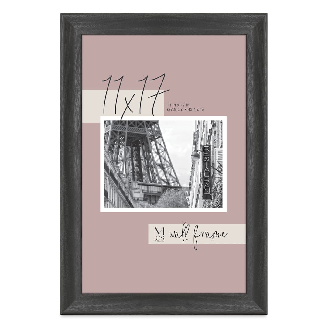 Open in modal - MCS Classic Edge Frame - 11" x 17", Black