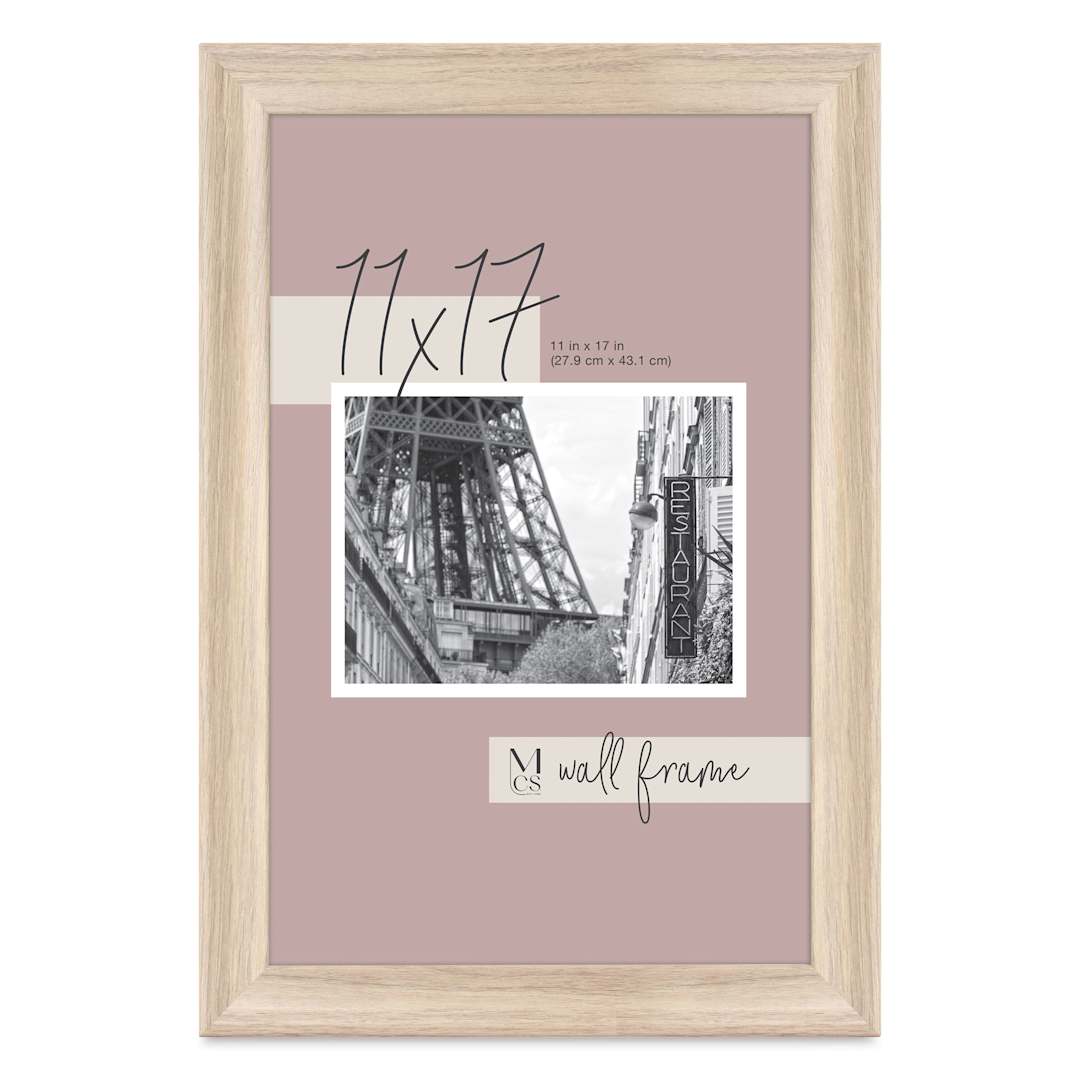 Open in modal - MCS Classic Edge Frame - 11" x 17", Natural