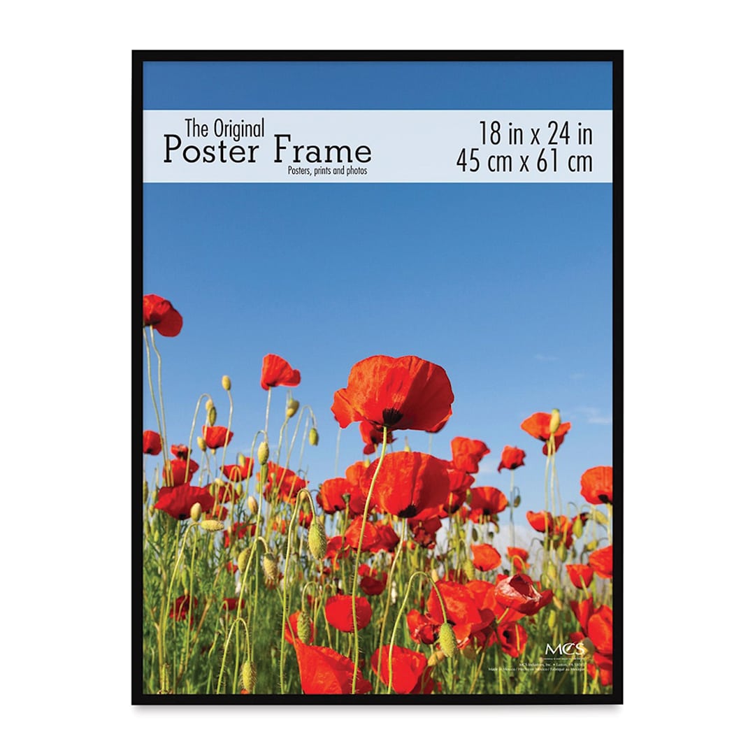 Open in modal - MCS Large Format Matte Poster Frame - 18" x 24" x 5/32"