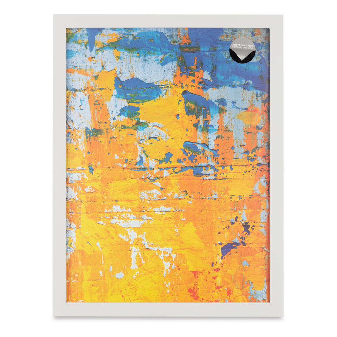 Open in modal - Blick Wood Gallery Frame - White, 12" x 16"