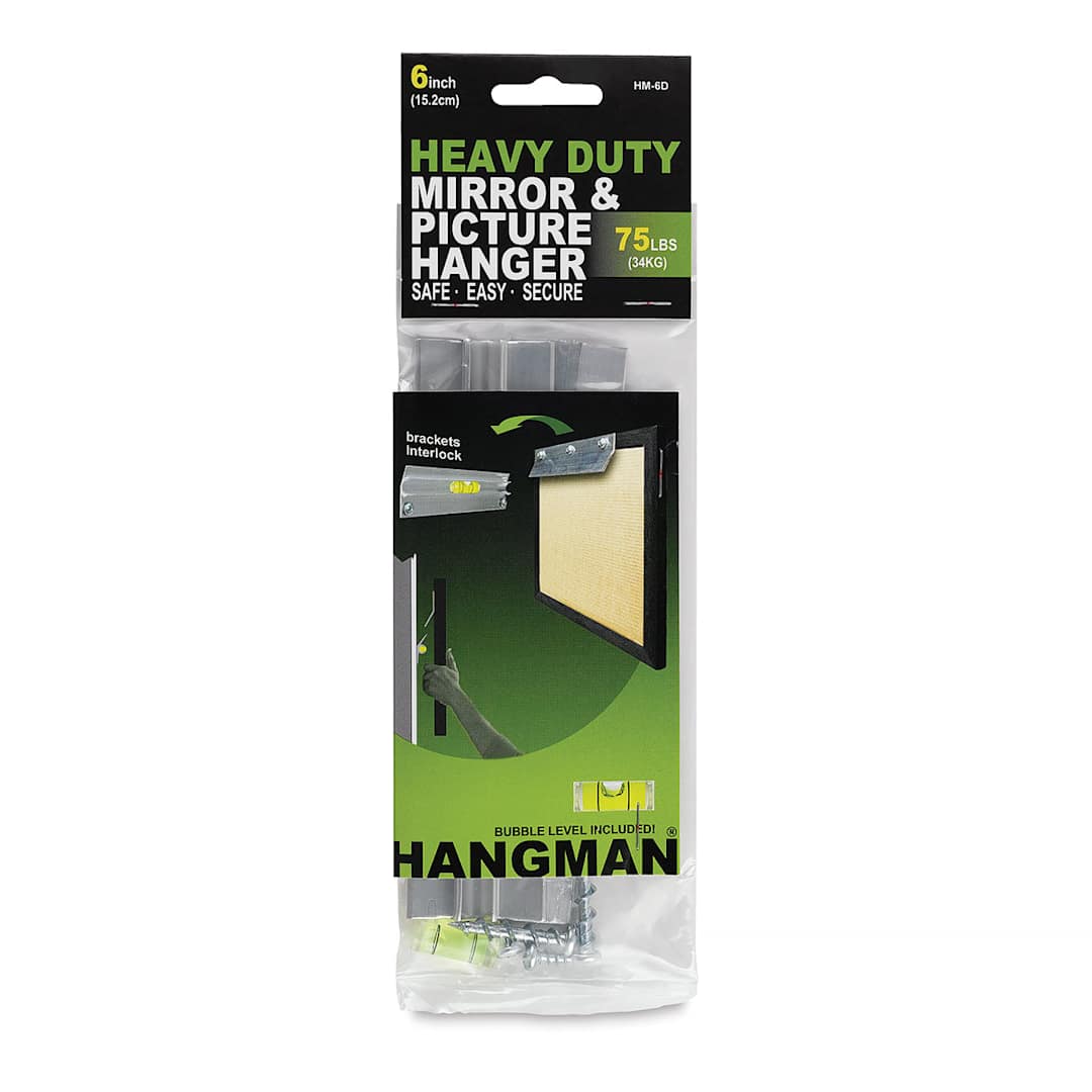 Open in modal - Hangman Picture Hanger - 75 lb Capacity, 6"