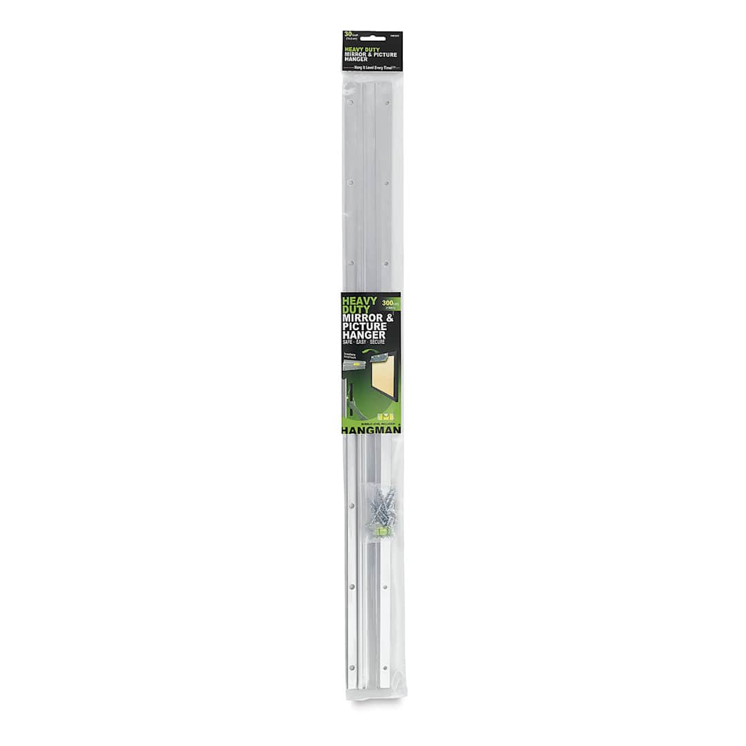 Open in modal - Hangman Picture Hanger - 300 lb Capacity, 30" (front of packaging)
