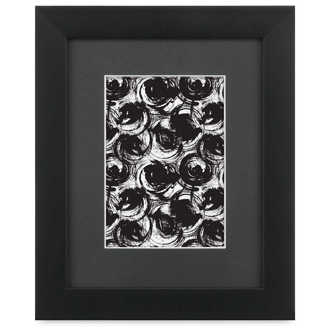 Open in modal - Blick Sheffield Frame - Black w/ Black Mat, 8" x 10"