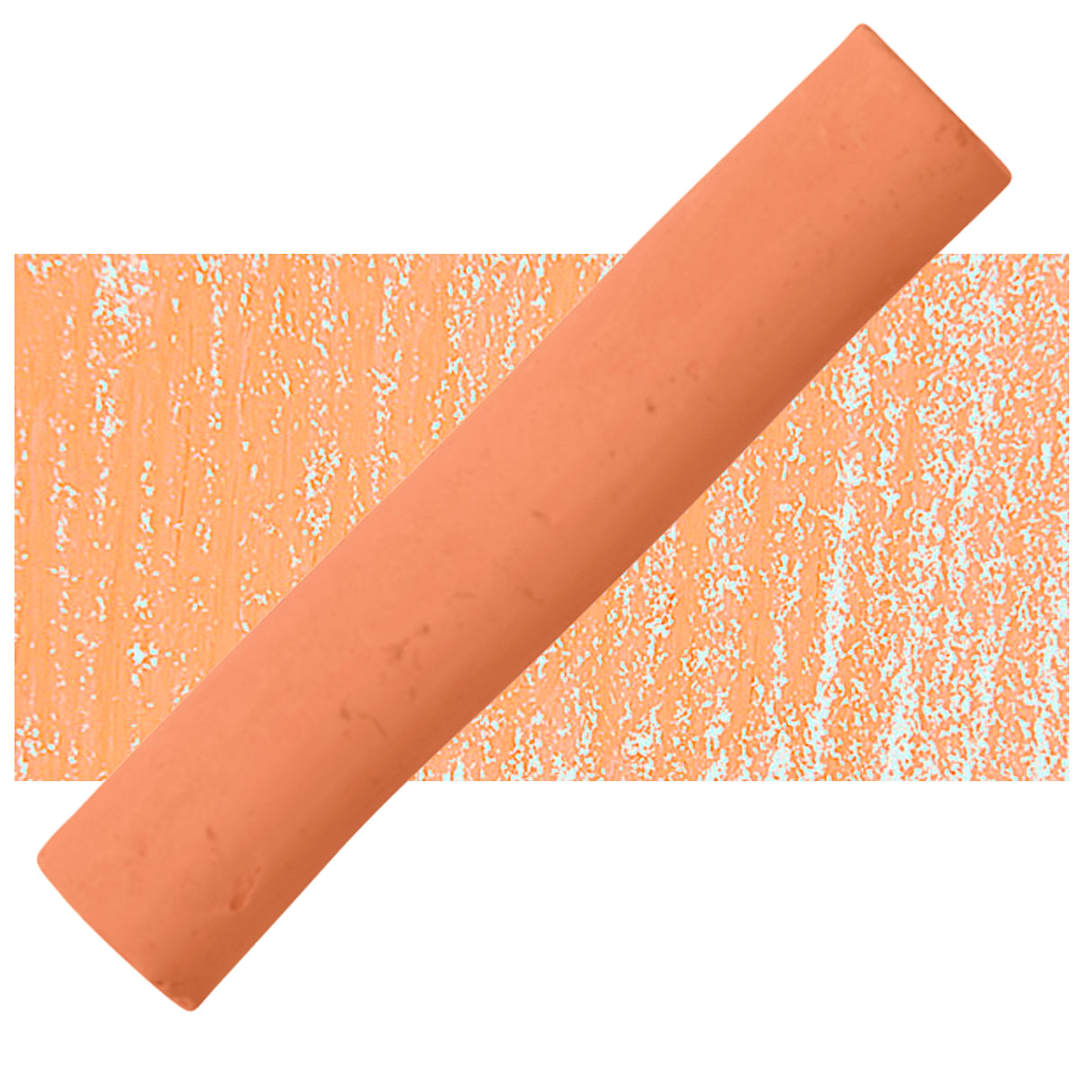 Open in modal - Blockx Soft Pastel - Pyrrolo Vermilion 264 pastel and swatch