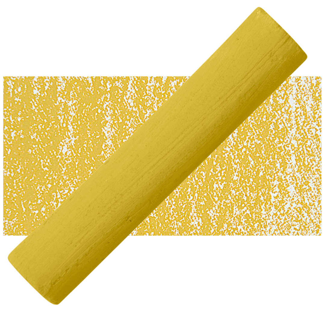 Open in modal - Blockx Soft Pastel - Yellow Ochre 141 pastel and swatch