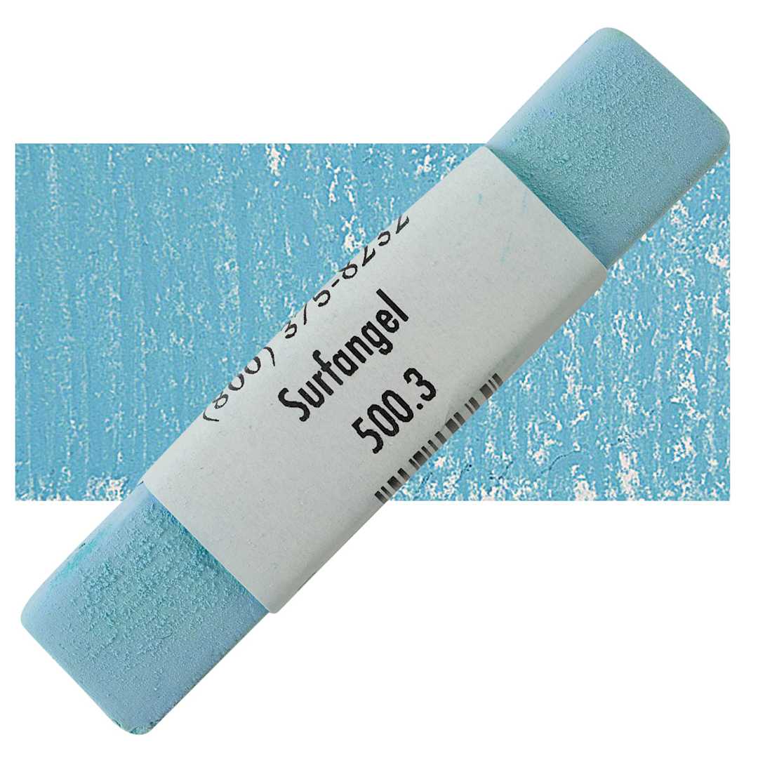 Open in modal - Great American Handmade Pastel - Surfangel 3, 500.3 pastel and swatch