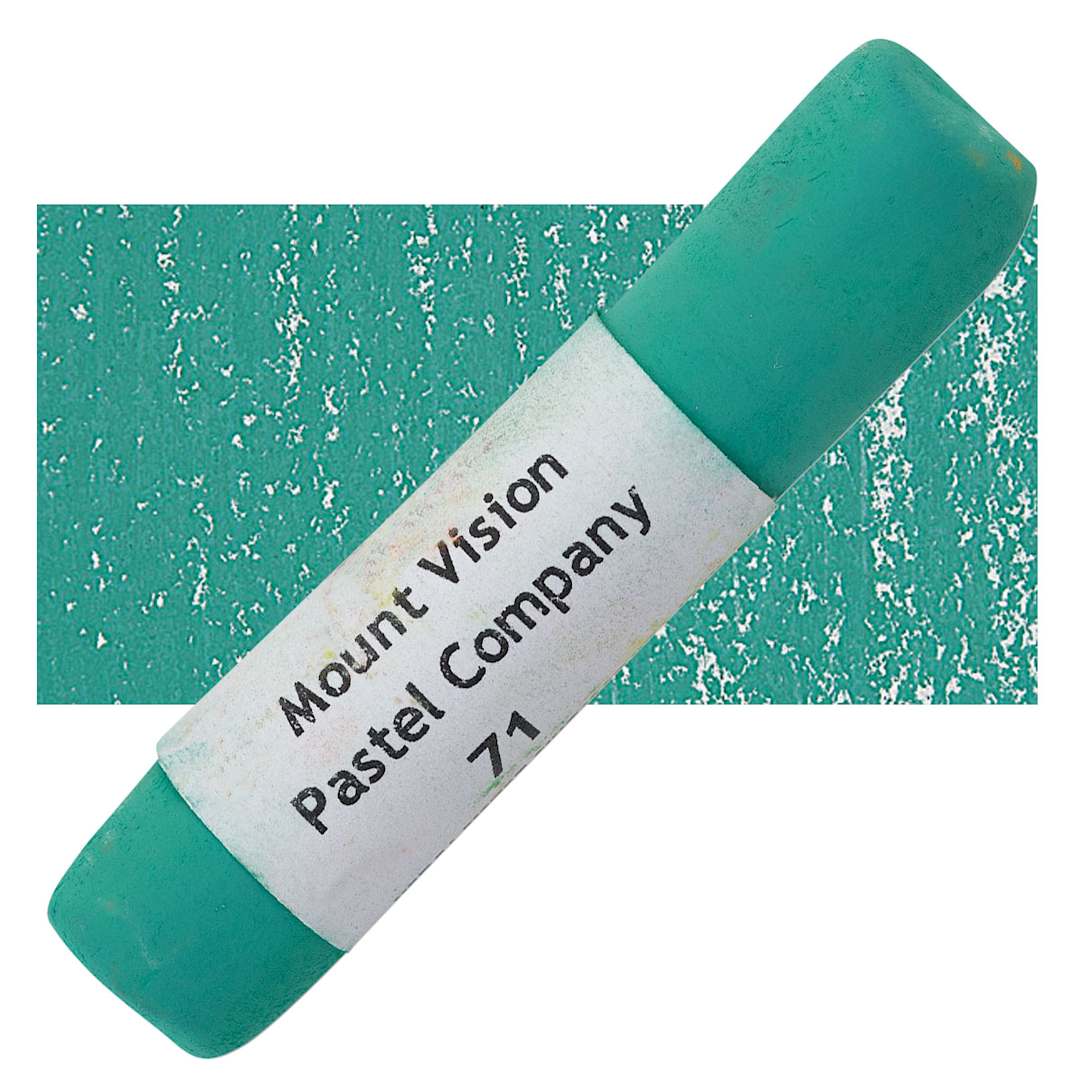 Open in modal - Mount Vision Handmade Pastel - Blue Green 71 pastel and swatch