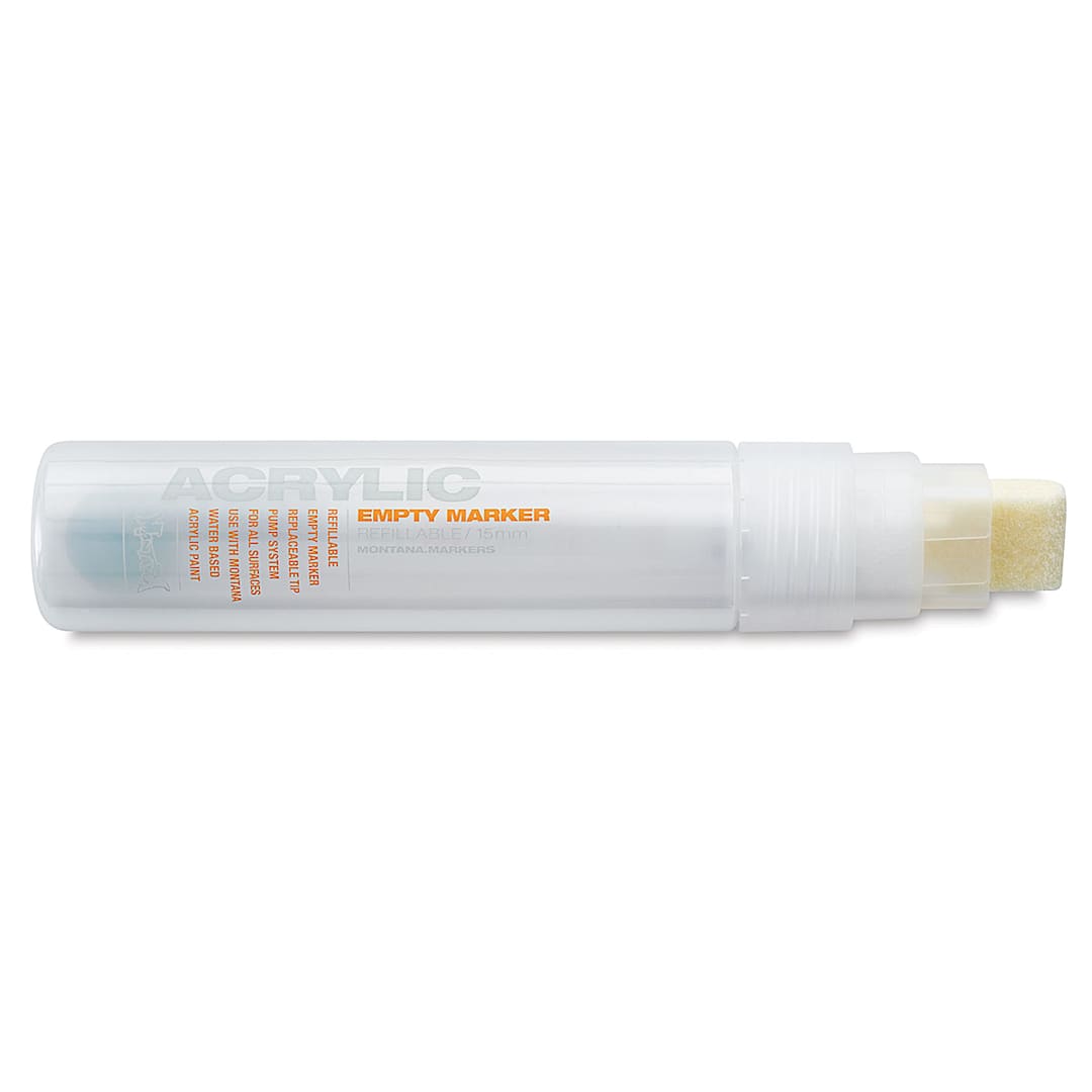 Open in modal - Montana Refillable Empty Marker - 15 mm Tip