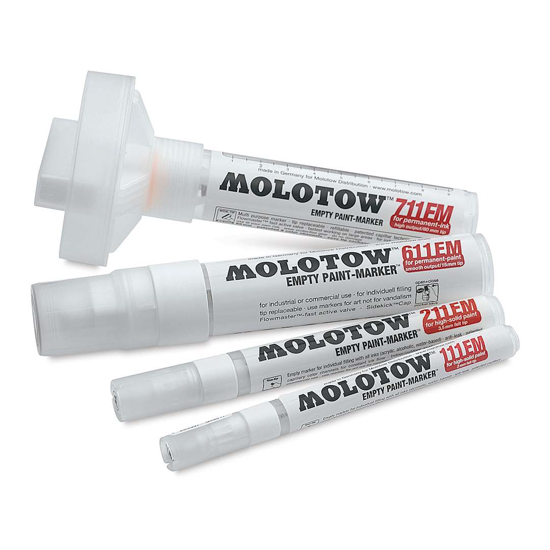 Open in modal - Molotow Empty Markers and Replacement Nibs