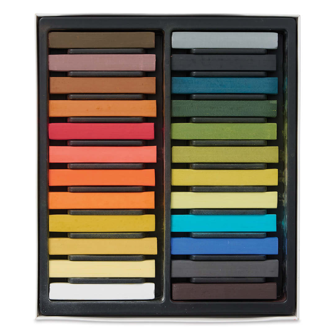 Open in modal - Blick Studio Pastel Set - Landscape Colors, Set of 24 (set contents)