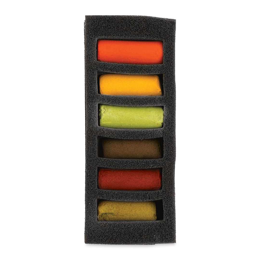 Open in modal - Sennelier Soft Pastels - Set of 6, Autumn Landscape, Half-Sticks (set contents)