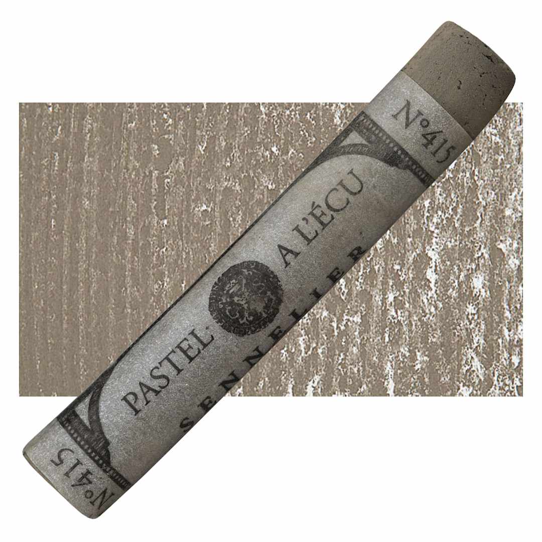 Open in modal - Sennelier Soft Pastel - Cassel Earth 415 pastel and swatch