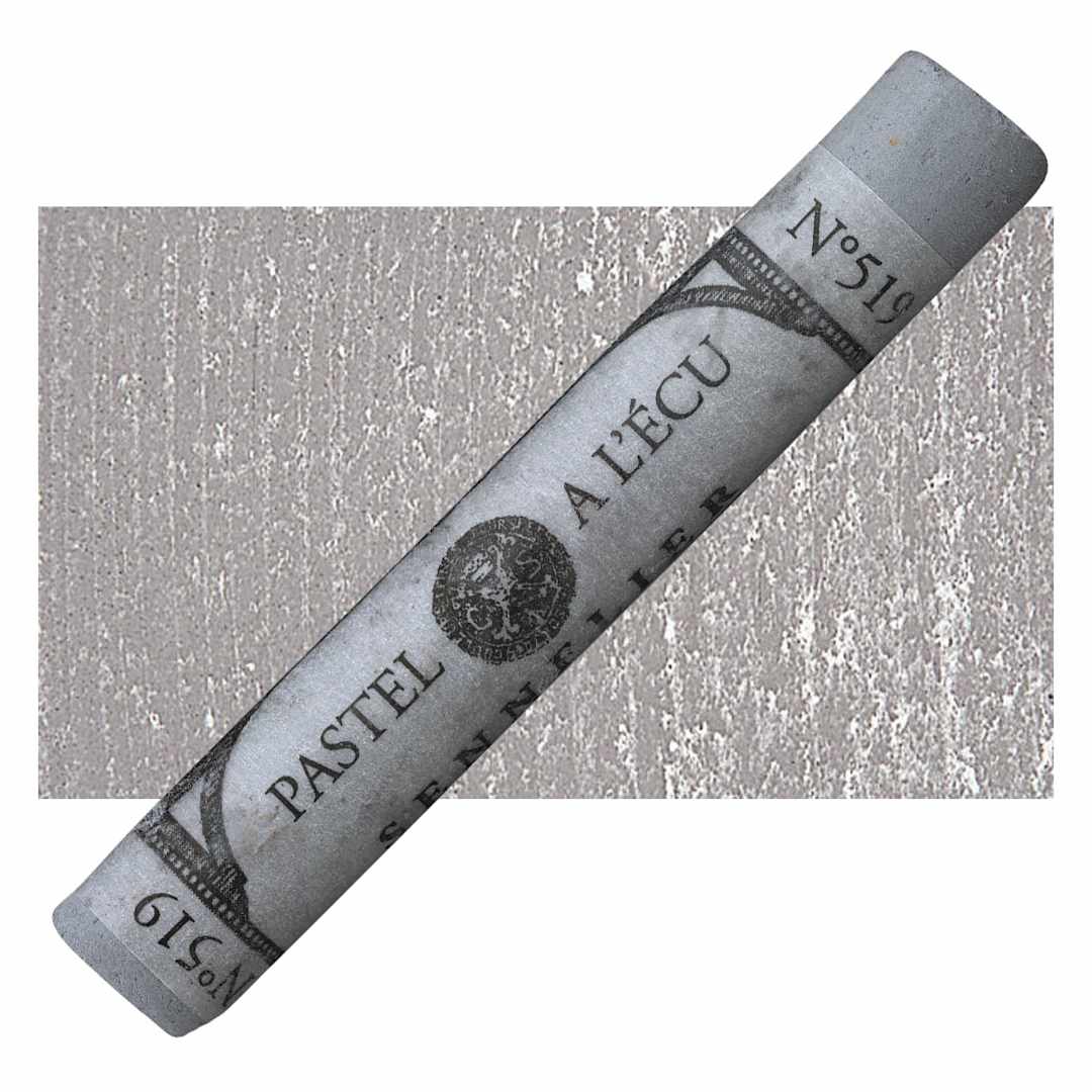 Open in modal - Sennelier Soft Pastel - Grey 519 pastel and swatch