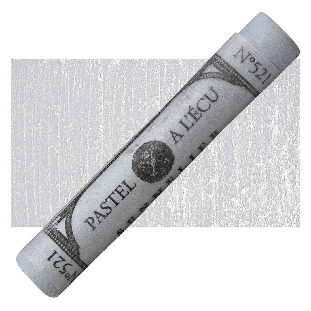 Open in modal - Sennelier Soft Pastel - Grey 521 pastel and swatch