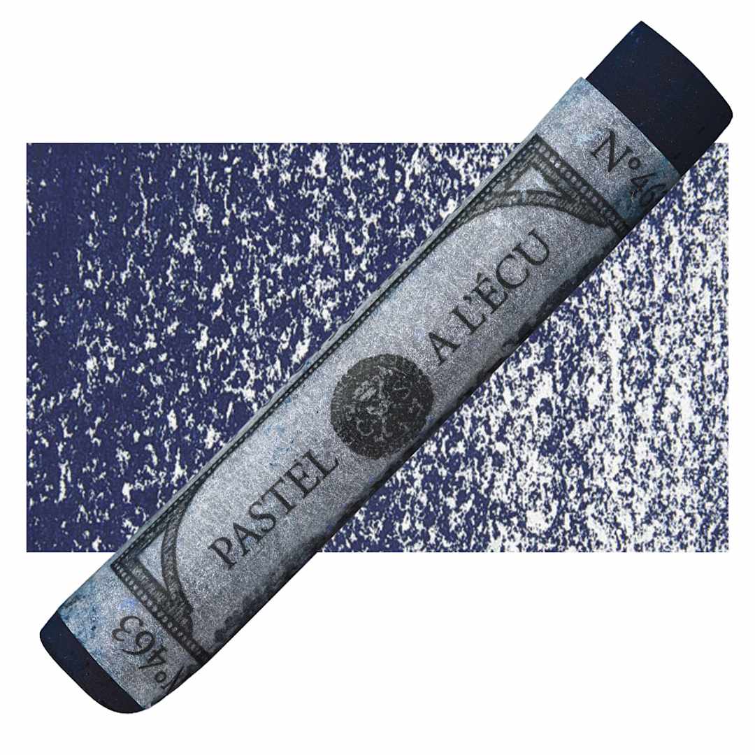 Open in modal - Sennelier Soft Pastel - Intense Blue pastel and swatch