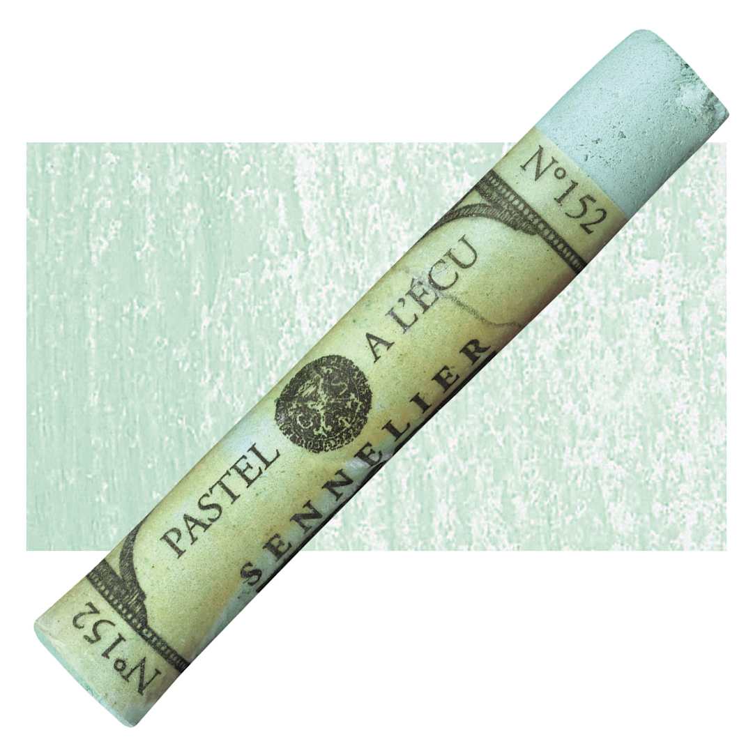 Open in modal - Sennelier Soft Pastel - Lawn Green 152 pastel and swatch