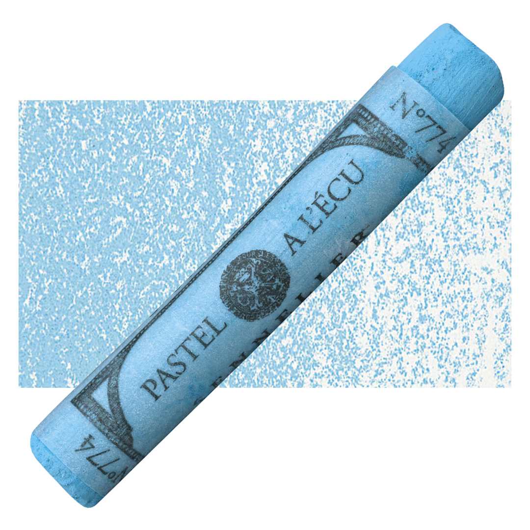 Open in modal - Sennelier Soft Pastel - Night Blue 774 pastel and swatch
