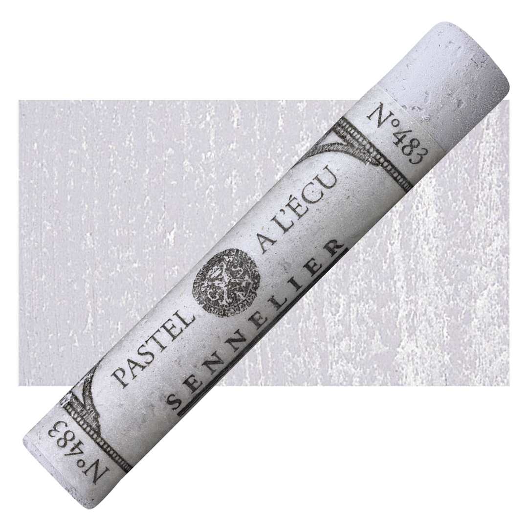 Open in modal - Sennelier Soft Pastel - Purplish-Blue Grey 483 pastel and swatch
