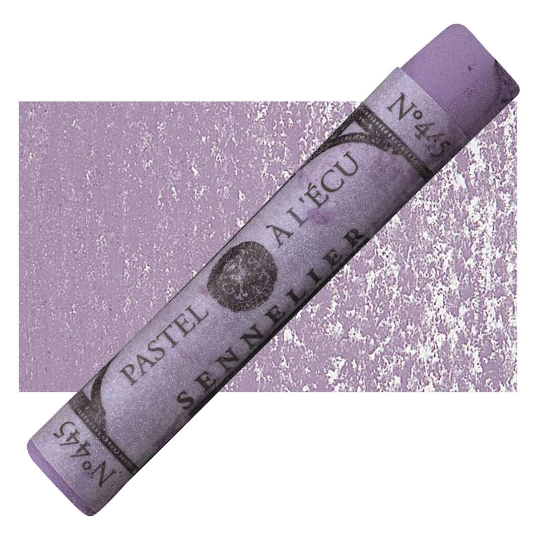 Open in modal - Sennelier Soft Pastel - Violet Brown Lake 445 pastel and swatch