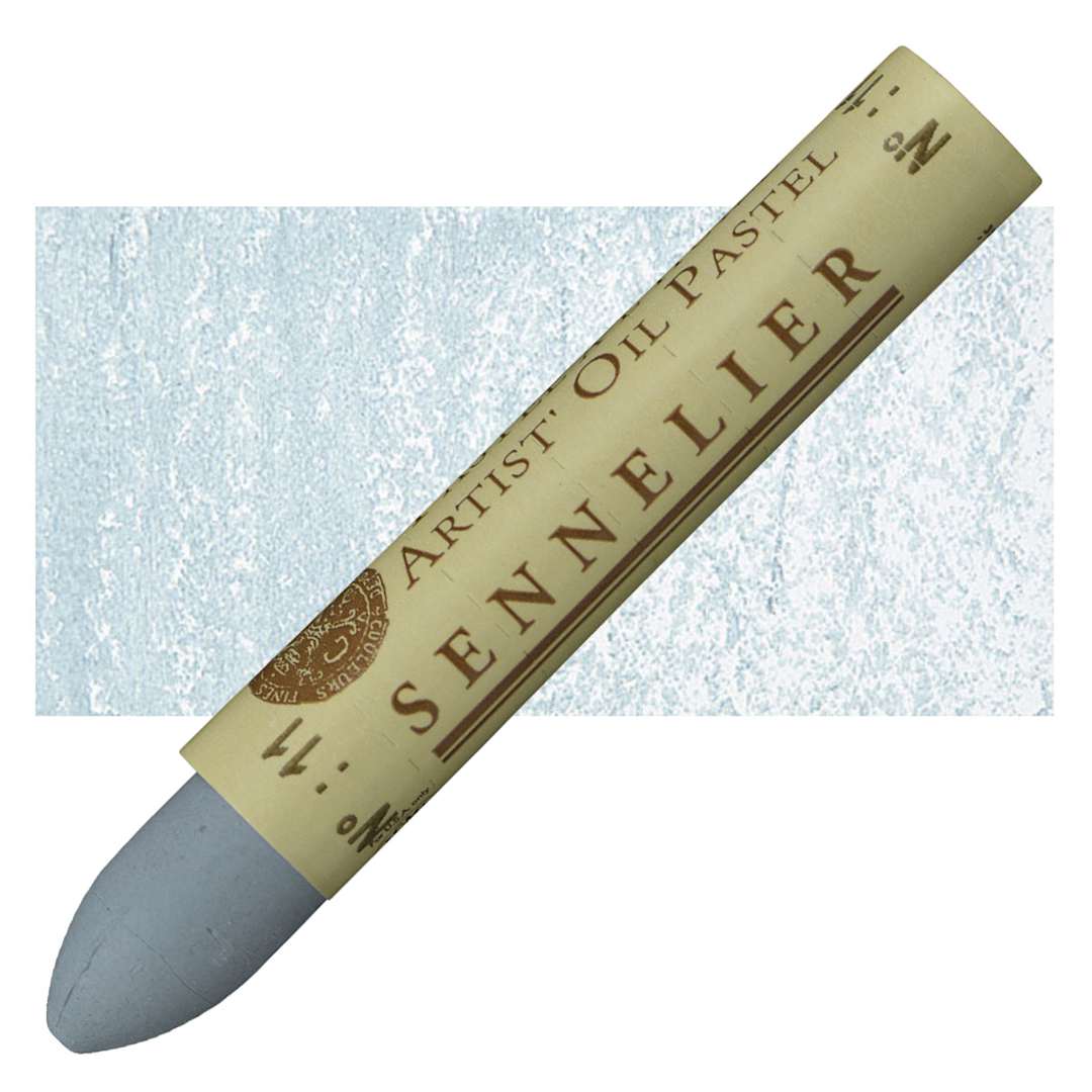 Open in modal - Sennelier Oil Pastel - Blue Grey oil pastel and swatch