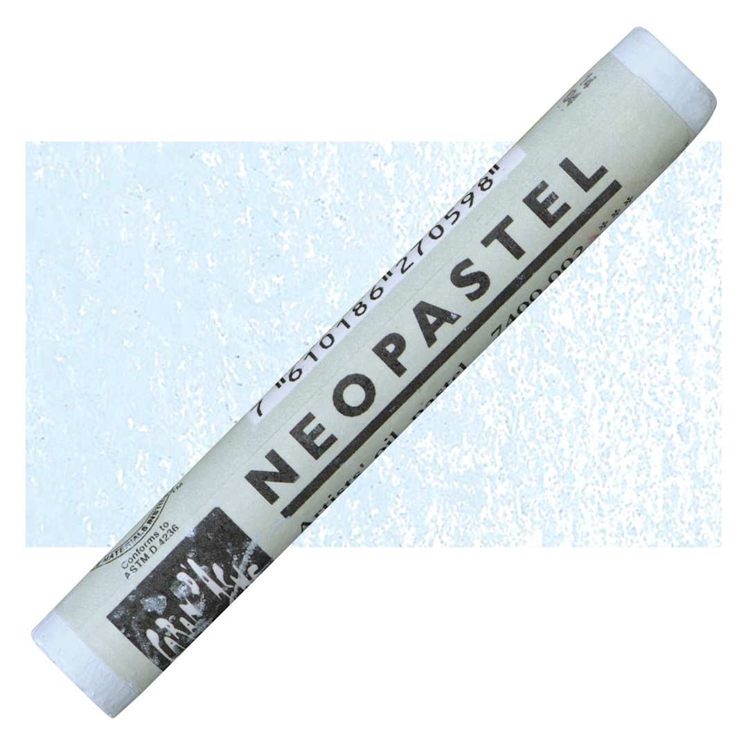 Open in modal - Caran d'Ache Neopastel - Silver Gray pastel and swatch