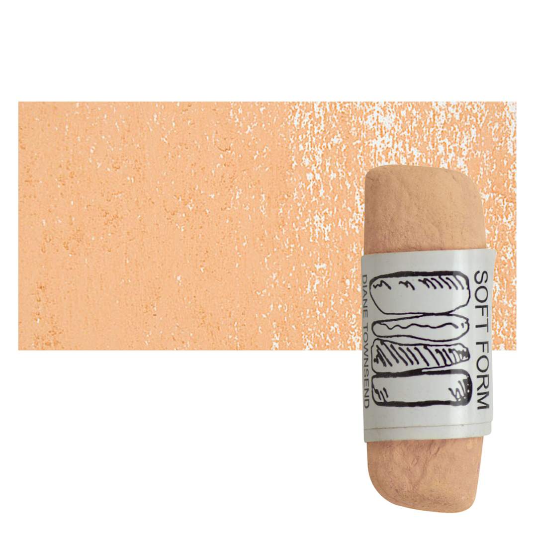 Open in modal - Townsend Artists' Soft Form Pastel - Pale Pink (Dark) pastel and swatch