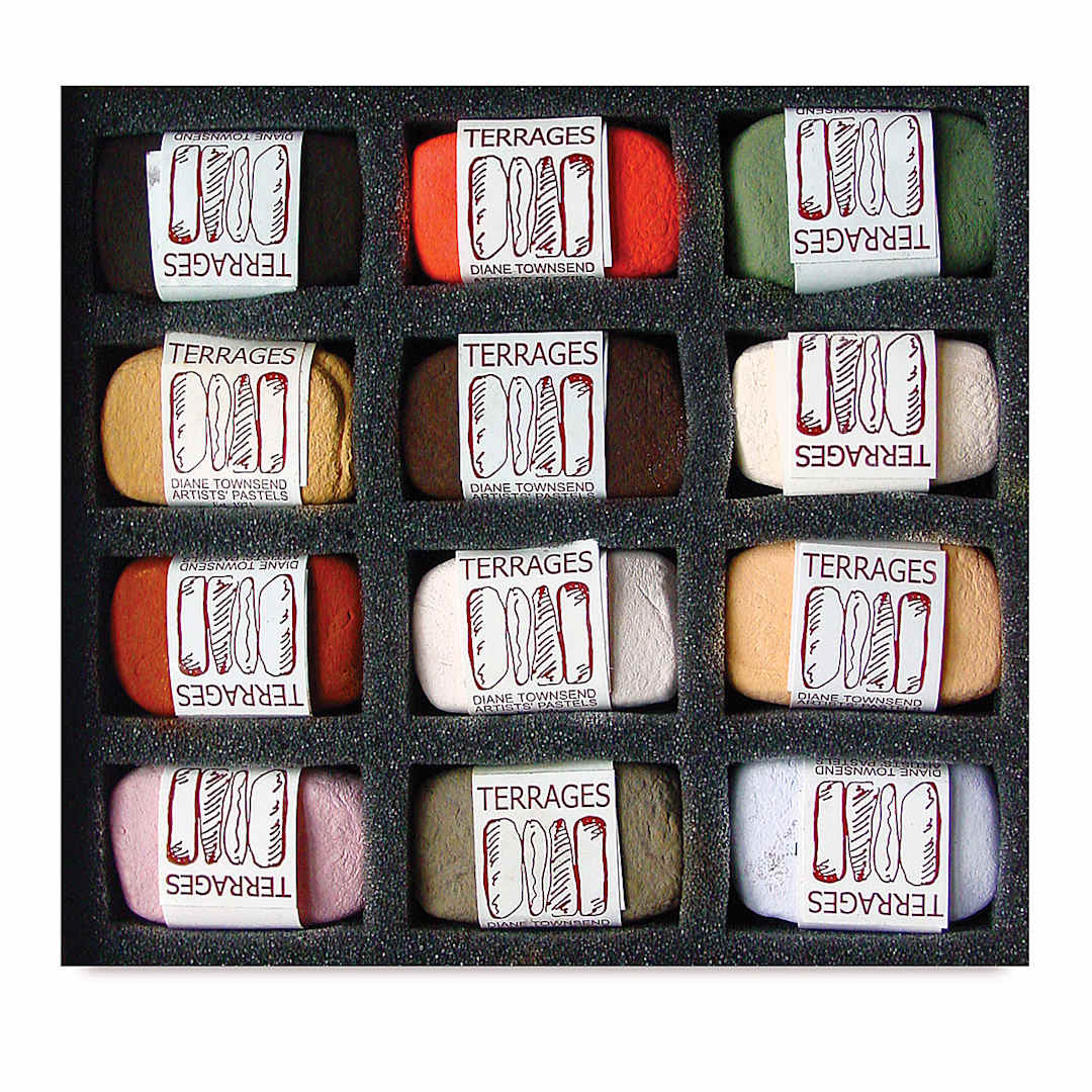 Open in modal - Townsend Terrages Pastel Set - Landscape Colors A, Set of 12