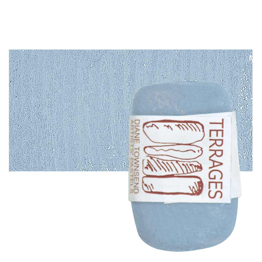Open in modal - Townsend Terrages Pastel - Dark Blue Green pastel and swatch